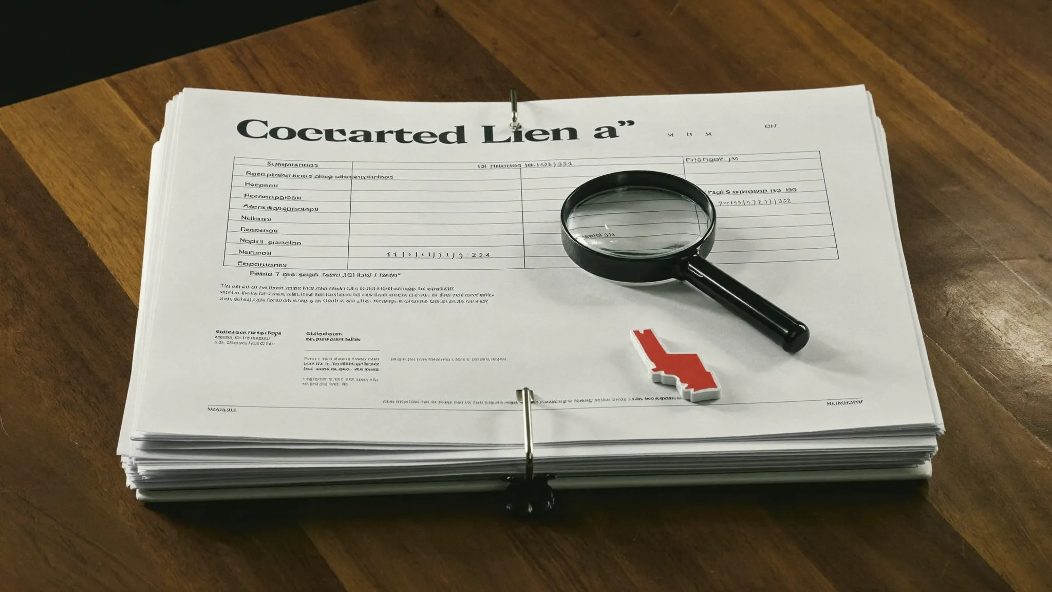 owner and encumbrance report